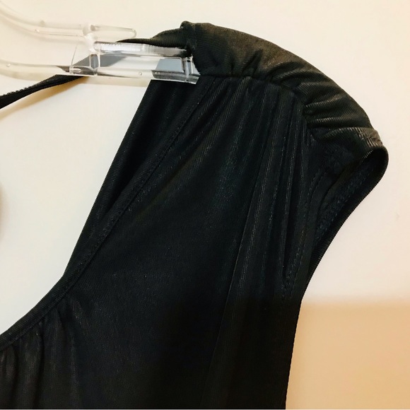 Sexy Black Tunic Top - Picture 2 of 3